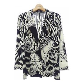 Giacca di moda Leonard Nero Bianco