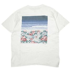Autre Marque Camiseta de algodão HALATION Hiroshi Nagai Edição Limitada Branco