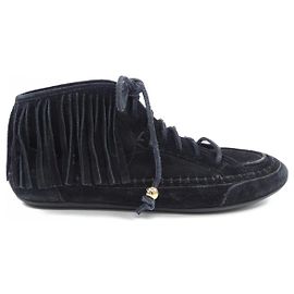 Chaussures en cuir Louis Vuitton Noir