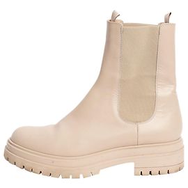 Gianvito Rossi Neutral leather chelsea boots - size EU 39 (UK 6) Other