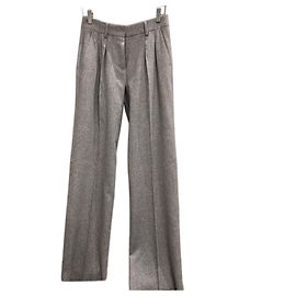 Max Mara Calças elegantes Cinza