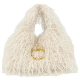 Bolsa de Ombro Gucci SOFT BIT 846694 FAE76 Fora de branco