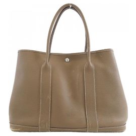Bolso Hermès Garden Party de 36 cm Gris pardo