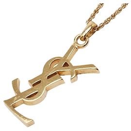Colar com Logo Yves Saint Laurent Outro