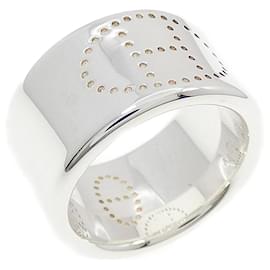 Anello Nastro Eclipse Hermès Argento