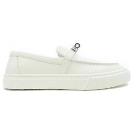 Hermès Chaussures en cuir Hermes Blanc
