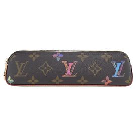 Astuccio per Matite Monogram Louis Vuitton Marrone