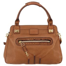 Chloé Chloe Margaret Handbag Leather Brown