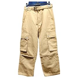 Pantaloni cargo Jacquemus La Croisière Camel Cotone Cammello