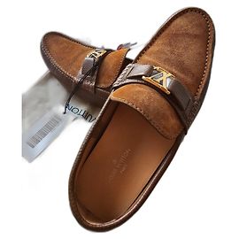 Mocassins Louis Vuitton Marrom