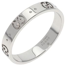 Gucci-Gucci Icon Band Ring in 18K White Gold-Other