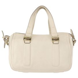 Bolsa Vala de couro Salvatore Ferragamo Branco