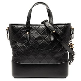 Chanel Gabrielle de Chanel Tote/Shoulder Bag Black
