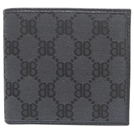 Balenciaga-Carteira bifold Balenciaga x Gucci The Hacker Project-Preto
