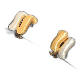 Orecchino in oro bicolore Buccellati Multicolore