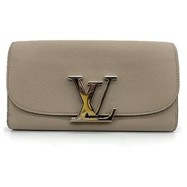 Cartera Larga Vivienne Parnassus de Louis Vuitton Beige
