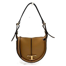 Bolsa Hobo Micro Atemporal da Tod's Marrom