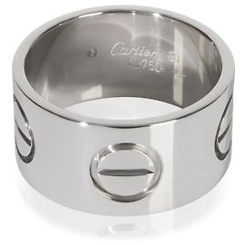 Cartier Weißgold Große Modell Love Ring Andere