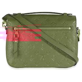 Louis Vuitton-Louis Vuitton Scarlet Monogram Empreinte Pochette Metis-Red