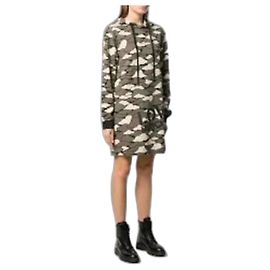 Love Moschino Nuvens Camufladas com Capuz Multicor