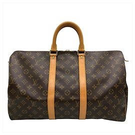 Sac Boston Keepall 45 Louis Vuitton Marron