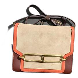 Bolsa Roulis Hermès com fecho assinatura Chaîne d'Ancre Multicor