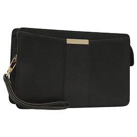 Salvatore Ferragamo Vintage clutch Bag Leather Black