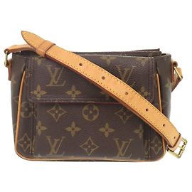 Louis Vuitton Viva Cite PM Monogram Schultertasche Braun