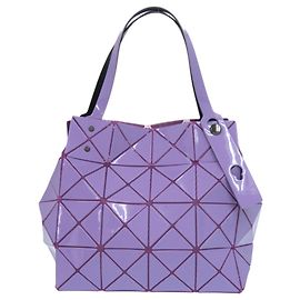 Sac Tote BAOBAO CARAT Issey Miyake Noir Violet