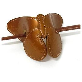 Accessorio per capelli Kanzashi Farfalla Comte de Faye Monogramma Louis Vuitton Bronzo