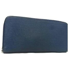 Louis Vuitton Zippy Wallet Vertical Navy blue