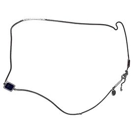 Collana Dior '30 Montaigne' in argento Blu Silver hardware