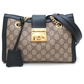 Gucci Padlock Medium Tote Bag Brown