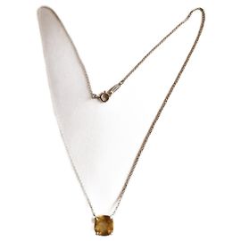 Autre Marque Tiffany Sparkler citrino e prata 925 Prata Amarelo