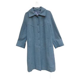 Autre Marque Light blue wool coat size 42 Light blue