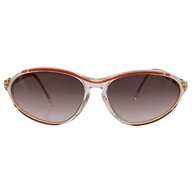 Gafas de sol vintage de plástico Yves Saint Laurent Roja