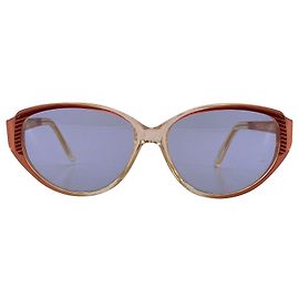 Gafas de sol de plástico vintage Yves Saint Laurent Roja