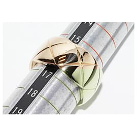 Chanel-Chanel Coco Crush Ring-Golden,Metallic