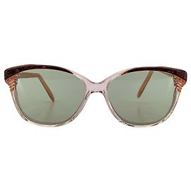Yves Saint Laurent Vintage Plastic Sunglasses Brown