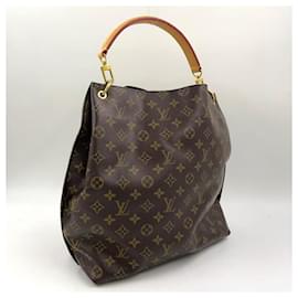 Louis Vuitton-Bolsa Metis Monogram Louis Vuitton em PVC marrom-Marrom