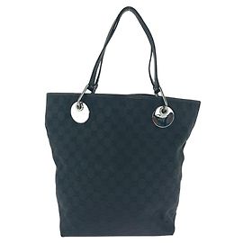 Gucci GG Canvas Tote Bag Black