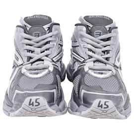 Balenciaga-Tênis Runner Balenciaga em poliuretano cinza-Cinza