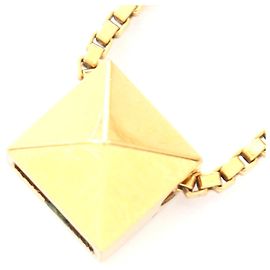 Collana Rockstuds Valentino Garavani Gioielli Oro D'oro Metallico
