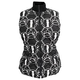 Hermès 2022 La Promenade du Matin Weste aus schwarzem Polyester Schwarz