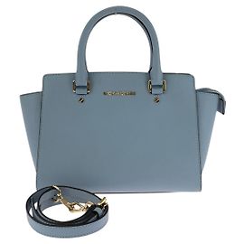 Borsa in pelle Michael Kors 2 in 1 Blu