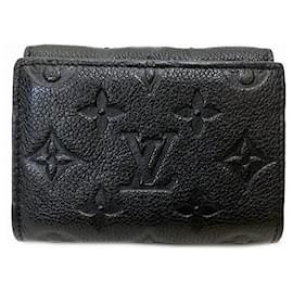 Louis Vuitton-Carteira Louis Vuitton Pochette Metis Monogram Empreinte-Preto