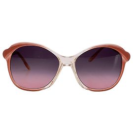 Yves Saint Laurent Vintage Plastic Sunglasses Pink