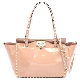 Valentino Garavani Rockstud Medium Tote Bag Pink
