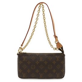 Pochette Accessoire Monogram Louis Vuitton Marron