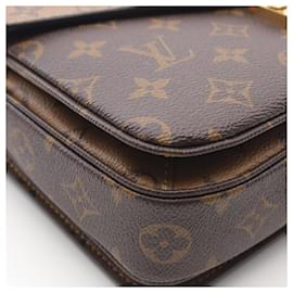 Louis Vuitton-Louis Vuitton Pochette Metis MM Handbag-Brown